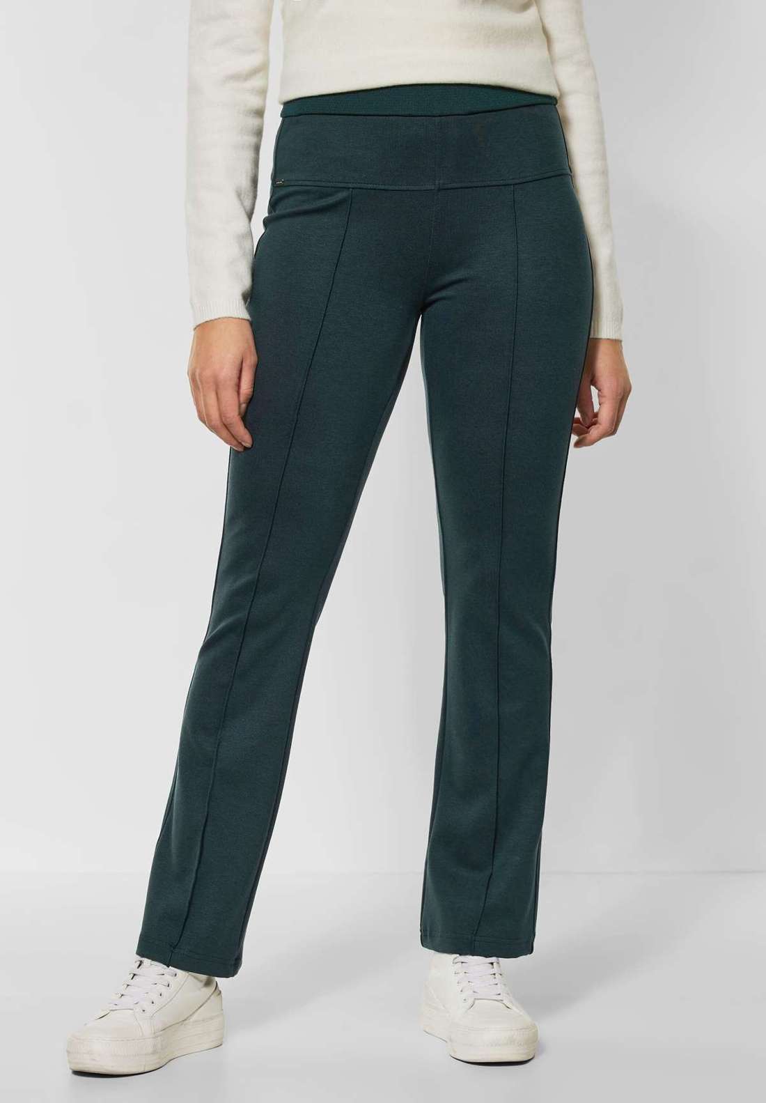 Однотонные брюки Bootcut