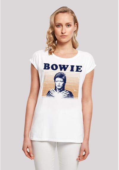 футболка David Bowie Orange Stripes