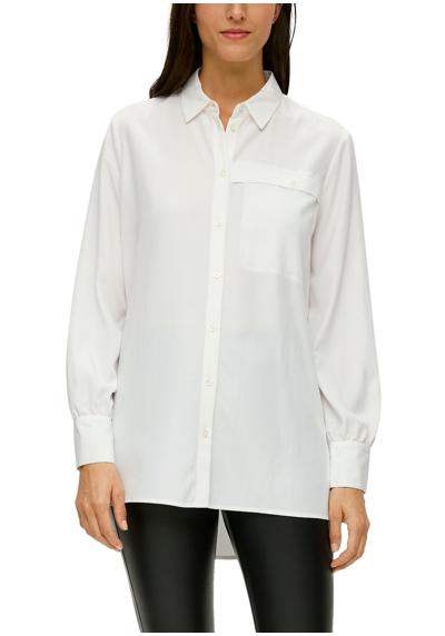 Блузка-рубашка с нагрудным карманом