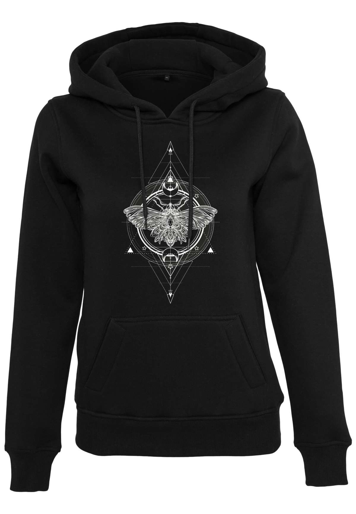 Свитер с круглым вырезом »Damen Ladies Moth Hoody«