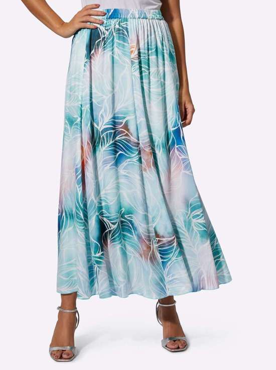 Атласная юбка