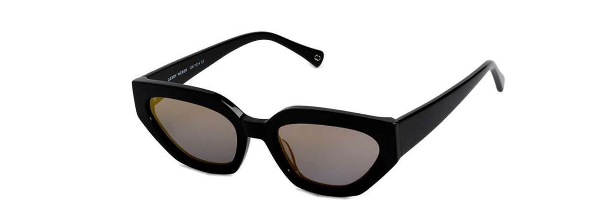 Солнцезащитные очки, женские очки «кошачий глаз» смелого вида, в полной оправе