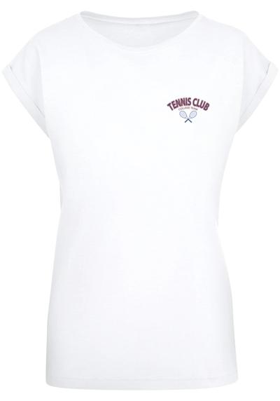 футболка »Damen Ladies College Club Extended Shoulder Tee«