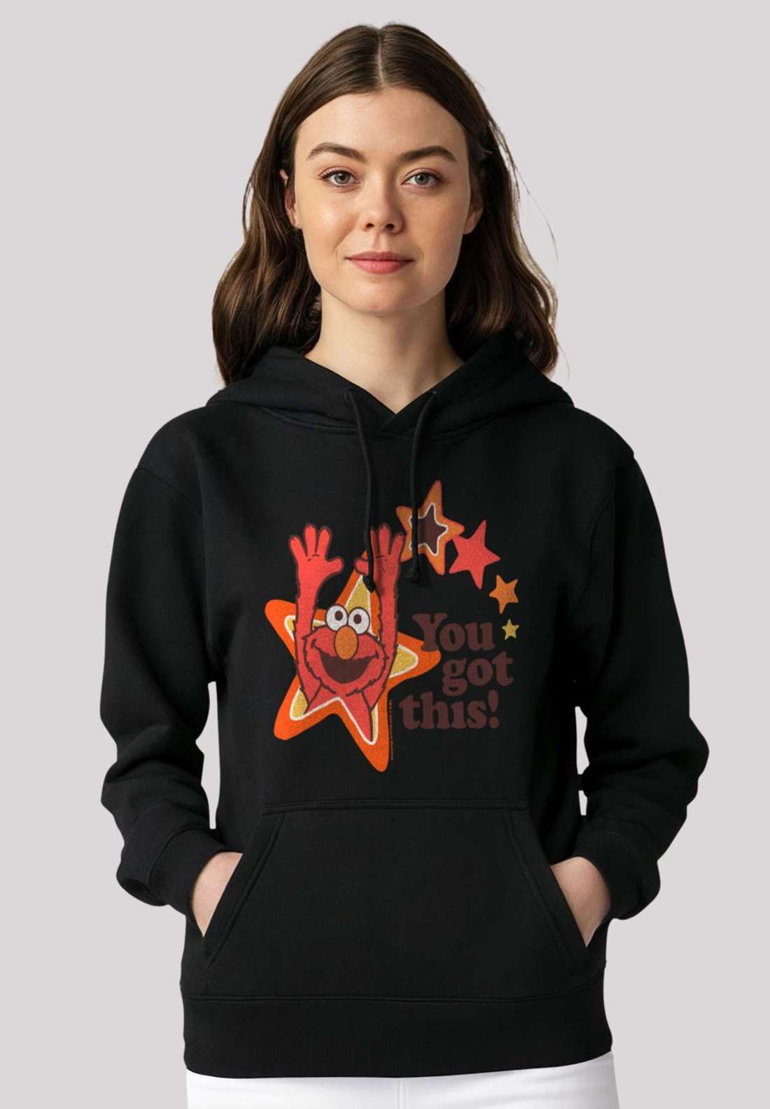 Толстовка с капюшоном Sesamstraße Elmo You got This
