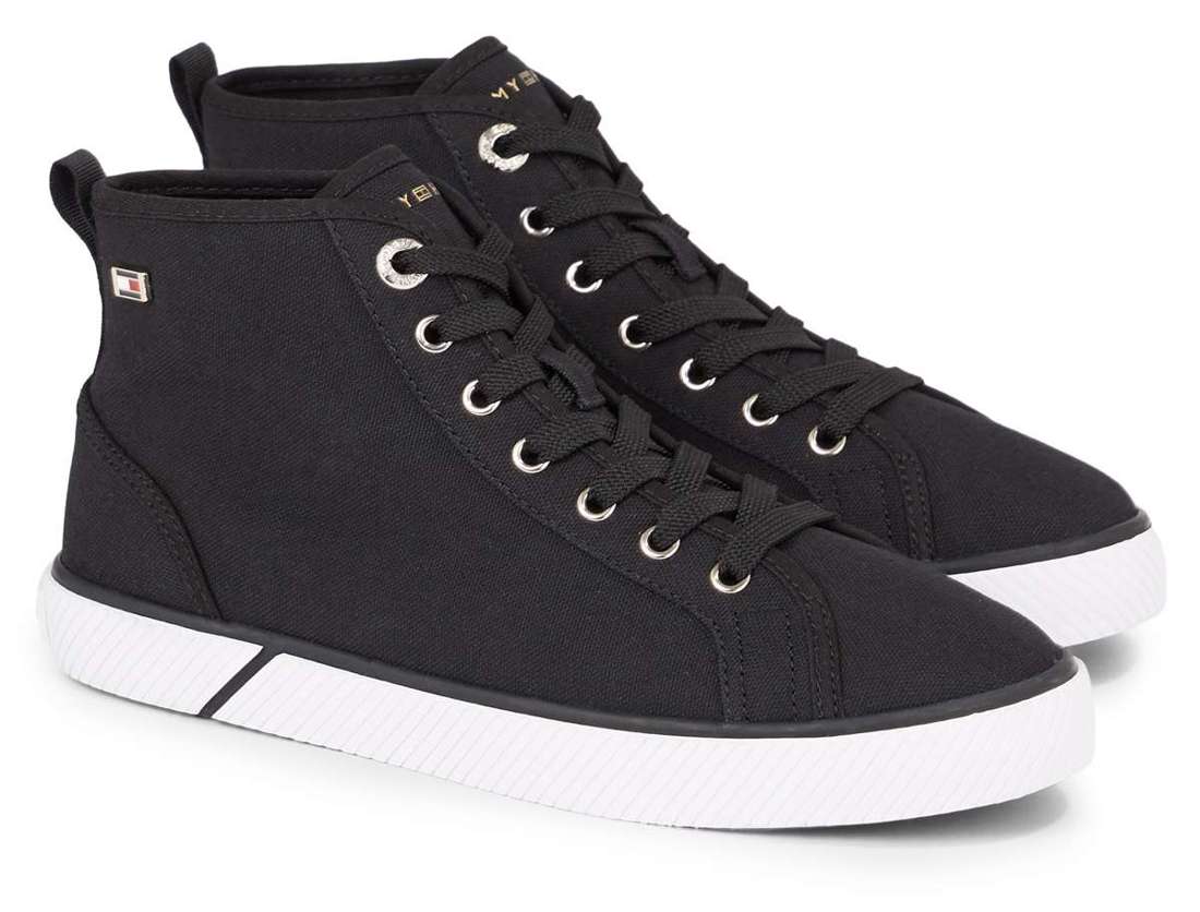 кроссовки на платформе VULC CANVAS SNEAKER HI