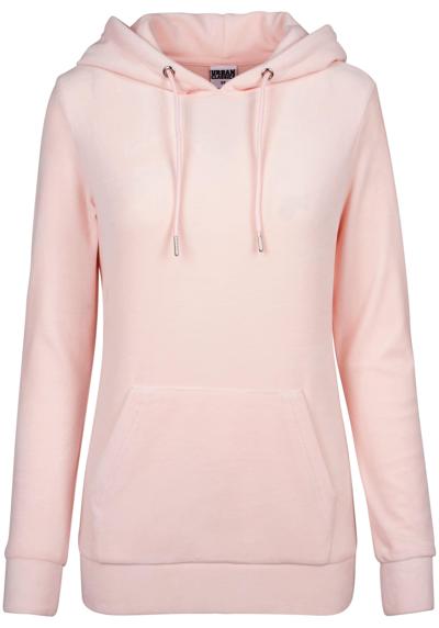 Свитер с круглым вырезом Urban Classics Damen Ladies Velvet Hoody