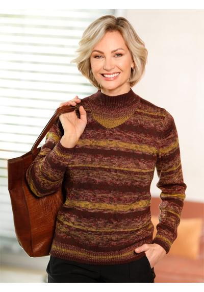 Свитер с воротником-стойкой Pullover