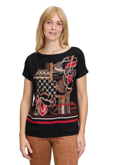 Рубашка с коротким рукавом Blusenshirt mit Aufdruck