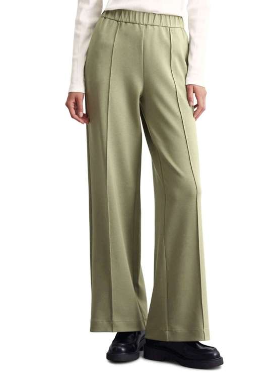 Чинос aus fließendem Jersey