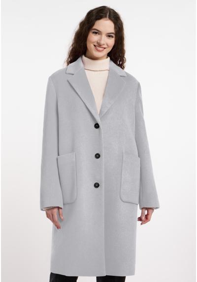 Длинное пальто с нежными цветными деталями Wool Coat / Gillian 2