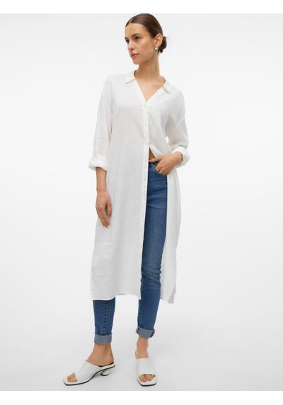 Платье-рубашка VMLINN LOOSE CALF SHIRT WVN NOOS