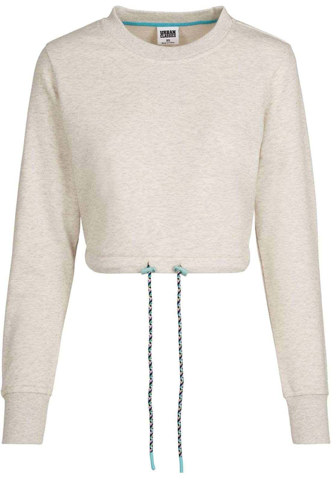 толстовка Urban Classics Damen Ladies Oversized Cropped Crewneck