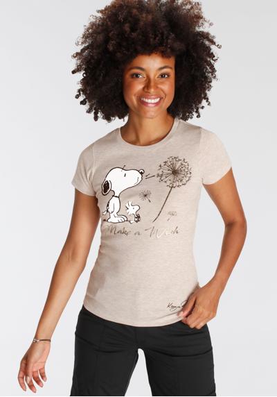 Рубашка с коротким рукавом и оригинальным лицензионным принтом Snoopy.