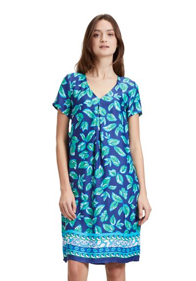 Летнее платье Sommerkleid mit V-Ausschnitt