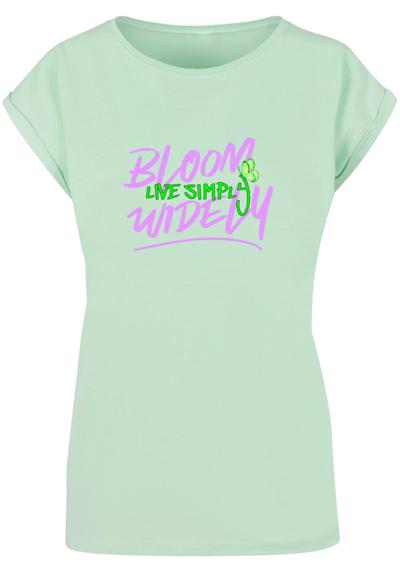 футболка Damen Ladies Bloom Widely Extended Shoulder Tee