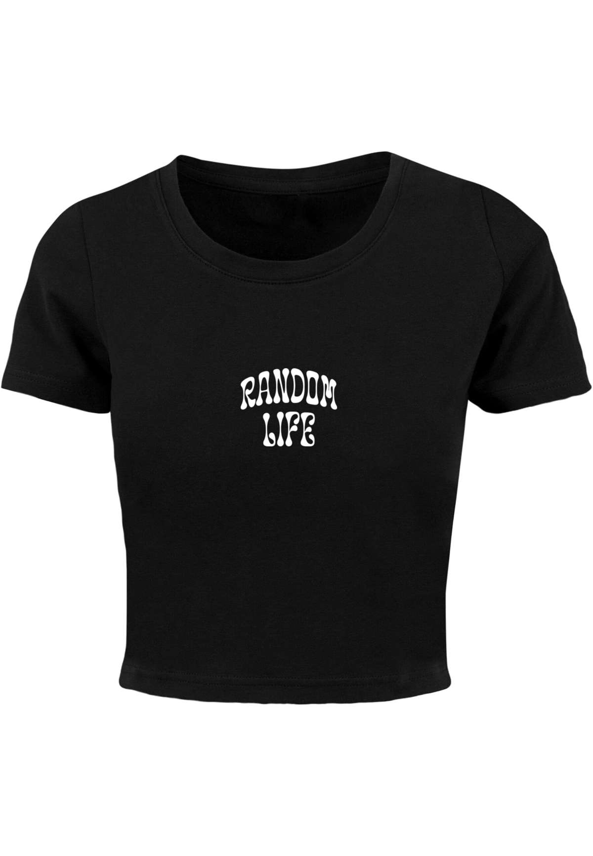 футболка Damen Ladies Random Life Cropped Tee