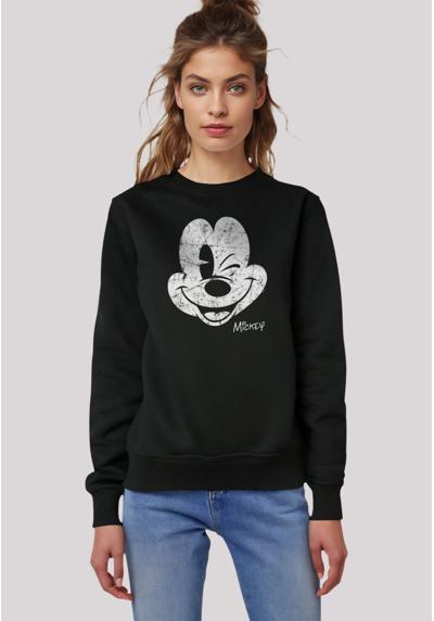 толстовка Disney Micky Maus Gesicht Vintage Look