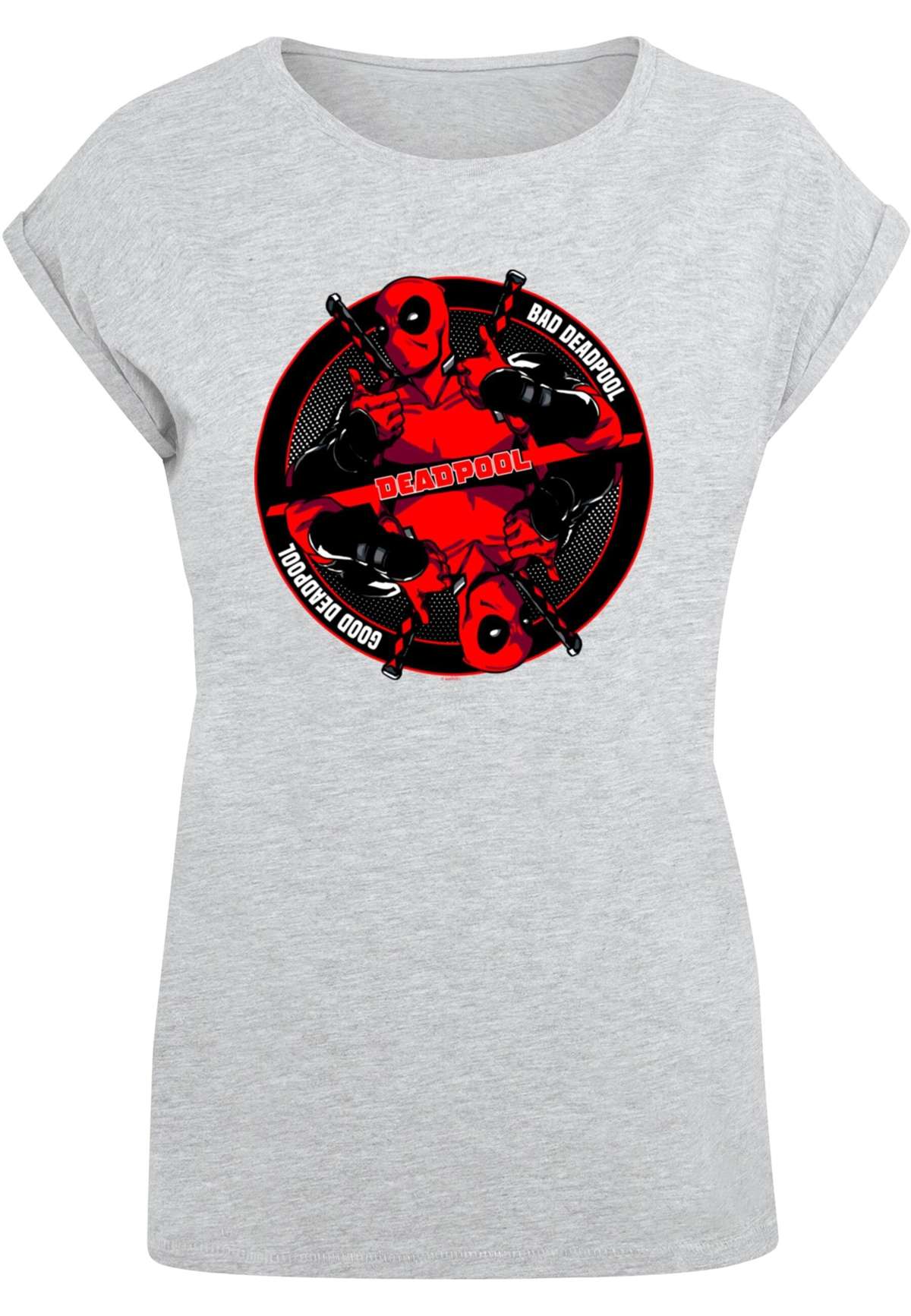 футболка »Damen Ladies Deadpool - Good Bad T-Shirt«