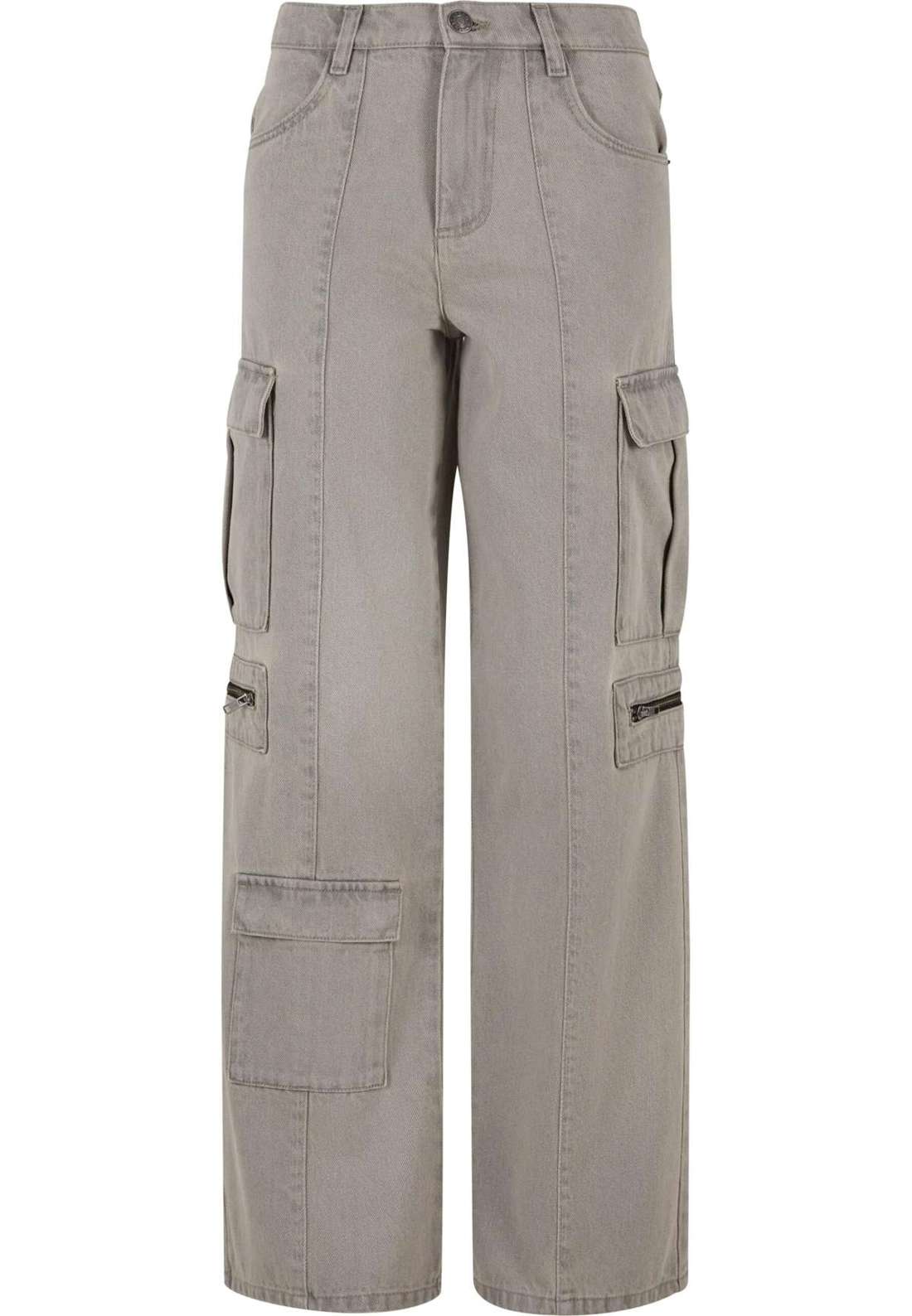 Брюки-карго Urban Classics Ladies Loose Utility Denim Pants