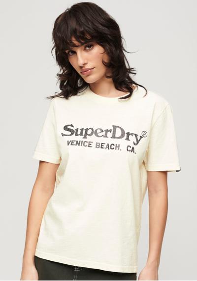 футболка METALLIC VENUE RELAXED TEE