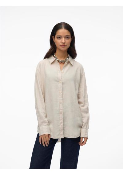 Рубашка-блузка »VMLINN LINEN LS SHIRT WVN NOOS«