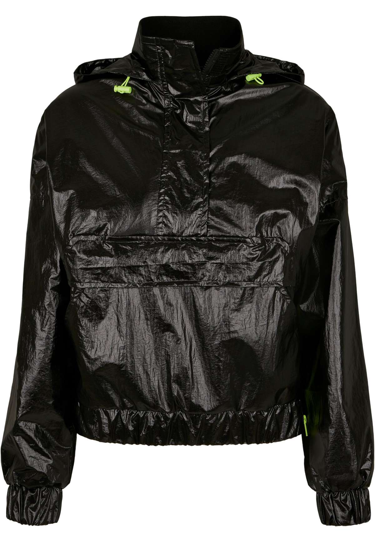 Всепогодная куртка »Urban Classics Damen Ladies Vanish Crinkle Pull Over Jacket«