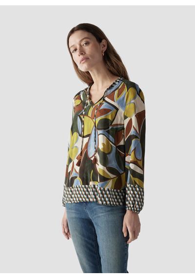 Классическая блузка Bunte Bluse, farbenfrohes Must-Have für Ihre Garderobe
