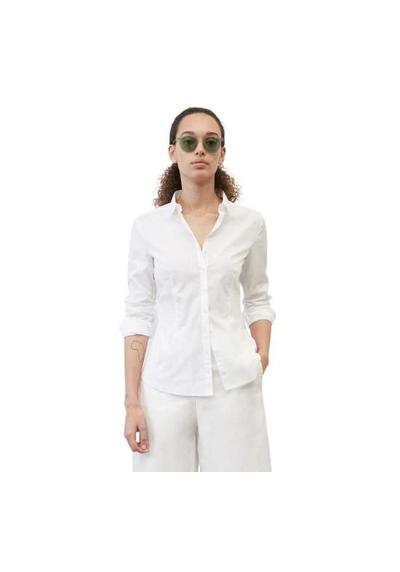 Рубашка-блузка Blouse, kent collar, long sleeved, slim fit, classic style,