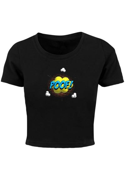 футболка Damen Ladies POOF Comic Cropped Tee