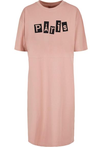 Платье-рубашка Damen Ladies Paris Organic Oversized Slit Tee Dress