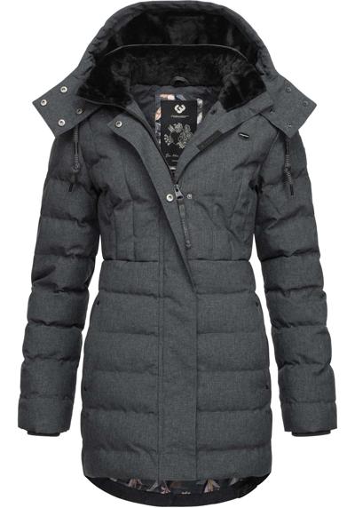 Короткое пальто, стильная стеганая зимняя парка с капюшоном на подкладке.