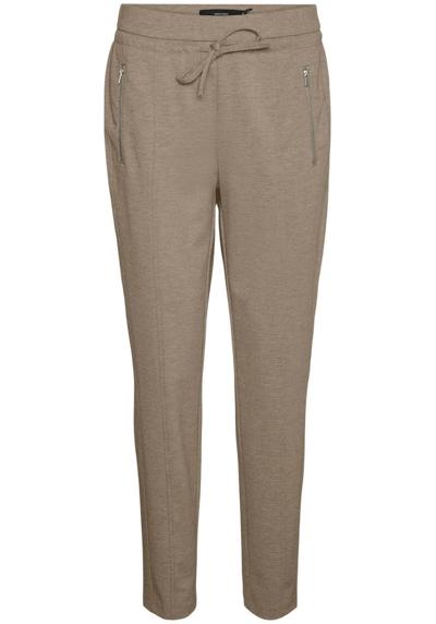 леггинсы VMMELANIE MW TAPERED ZIP PANT