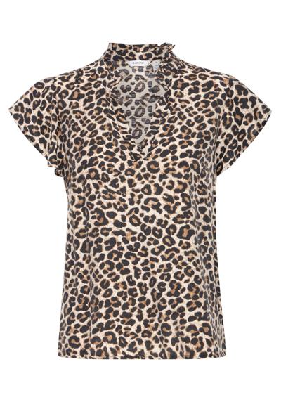 Блузка с короткими рукавами Kurzarmbluse BYHINVA LEOPARD BLOUSE 2 -