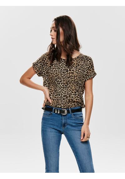 Рубашка с коротким рукавом ONLMOSTER AOP S/S TOP NOOS JRS