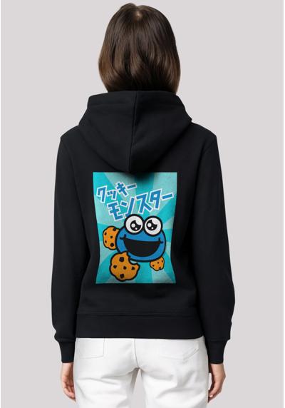 Толстовка с капюшоном Sesamstraße Cookie Monster Anime
