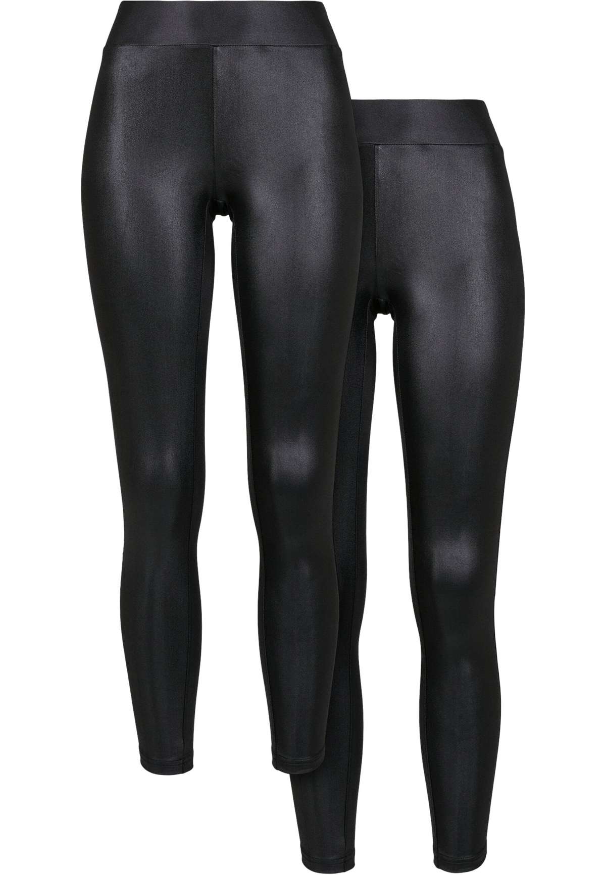 леггинсы »Urban Classics Damen Ladies Synthetic Leather Leggings 2-Pack«