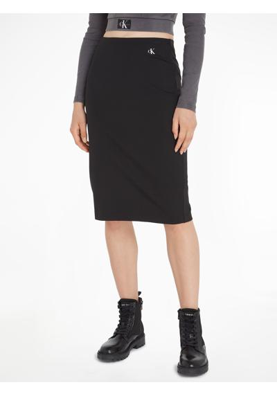 Юбка из трикотажа с логотипом бренда ARCHIVAL MILANO LR MIDI SKIRT