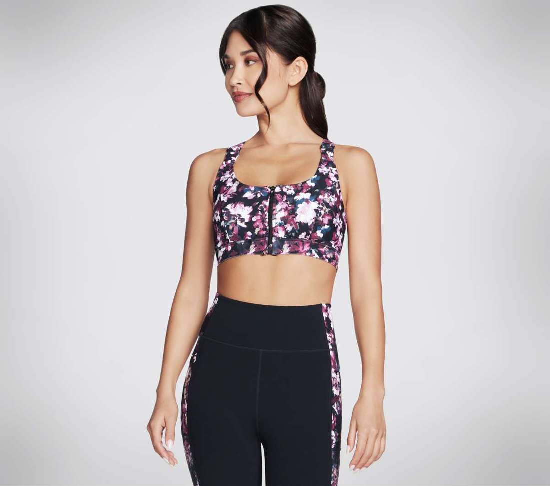 Спортивный бюстгальтер MISTY FLORAL BLACK