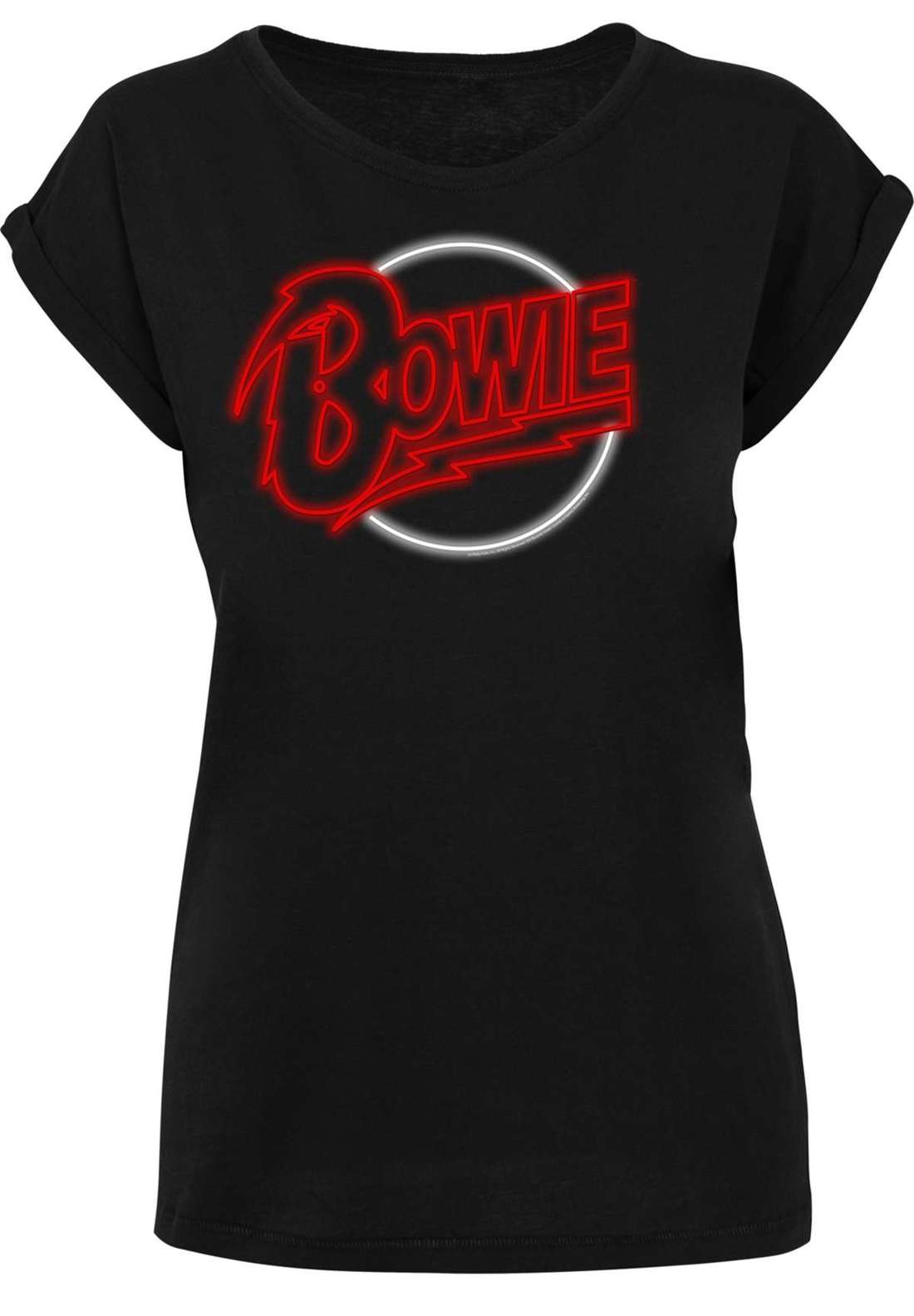 футболка David Bowie Neon Logo