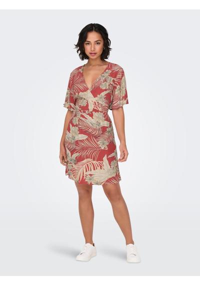 Платье с принтом ONLPALINA LIFE 2/4 WRAP DRESS PTM