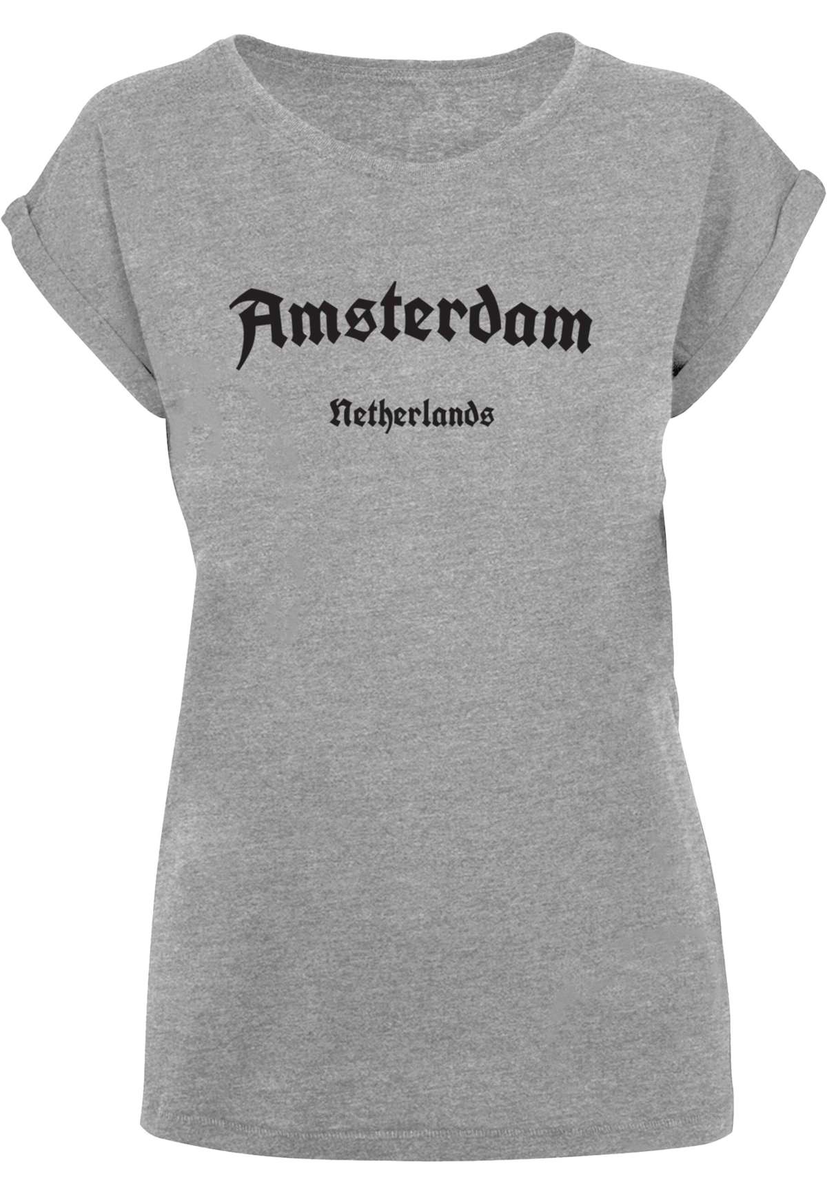 футболка Damen Ladies Amsterdam Extended Shoulder Tee