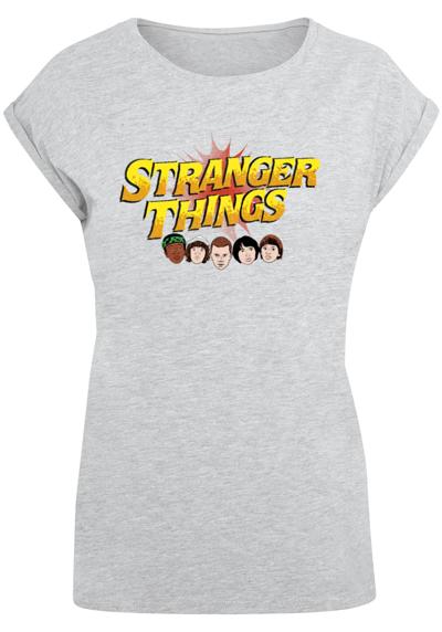 футболка Damen Ladies Stranger Things - Comic Heads T-Shirt