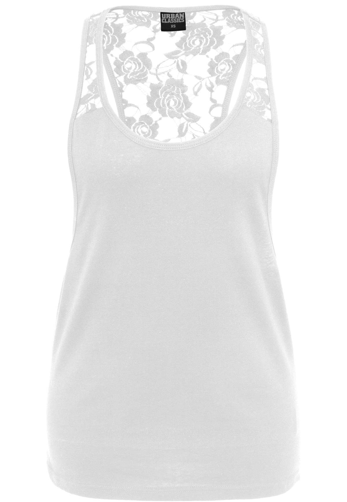 Мышечная рубашка »Urban Classics Damen Ladies Flower Laces Loose Tank«