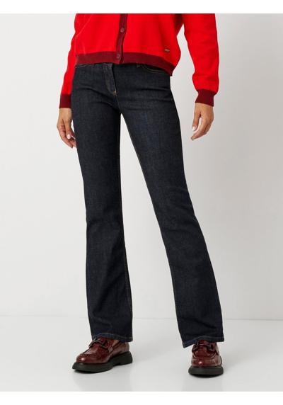 Брюки с 5 карманами и контрастной строчкой Perfect Shape Bootcut