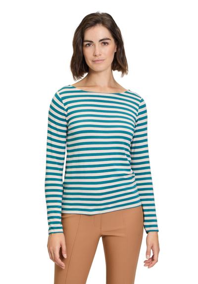 Рубашка с коротким рукавом Ringelshirt mit U-Boot-Ausschnitt