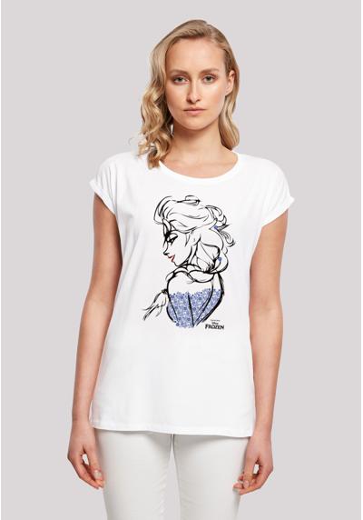 футболка Frozen Elsa Sketch Mono