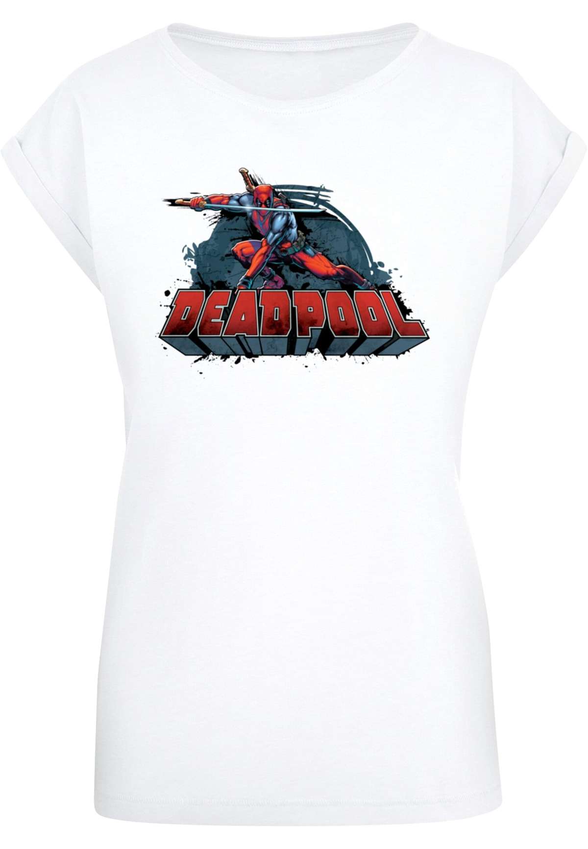 футболка »Damen Ladies Deadpool - Sword Logo T-Shirt«