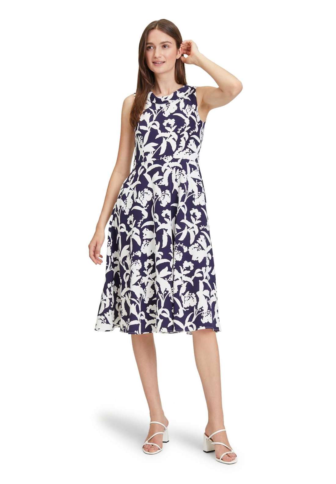 Коктейльное платье Cocktailkleid mit Blumenprint