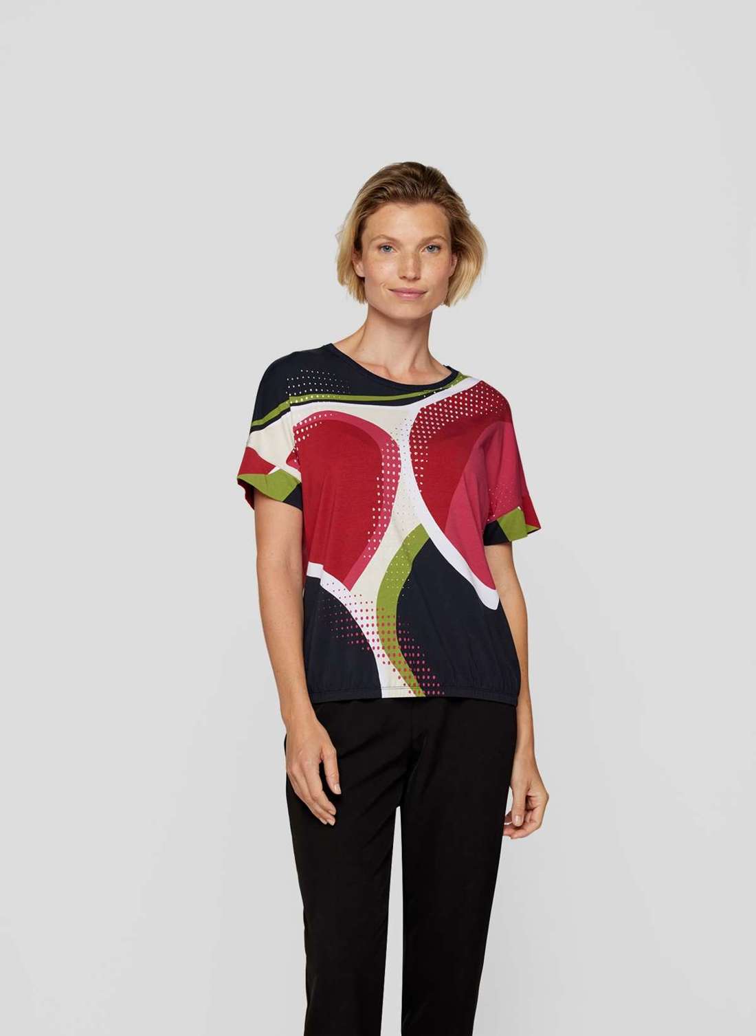 Рубашка с принтом T-Shirt für Damen, stilvoll und bequem