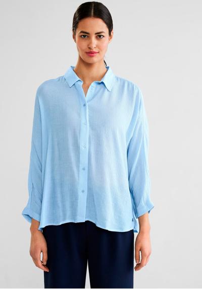 Блузка-рубашка, с рукавами 3/4.